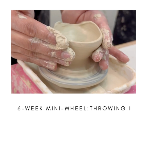 6-Week Mini-Pottery Wheel  I (January 14th-February 18th)