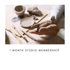 1 Month Pottery Studio Membership