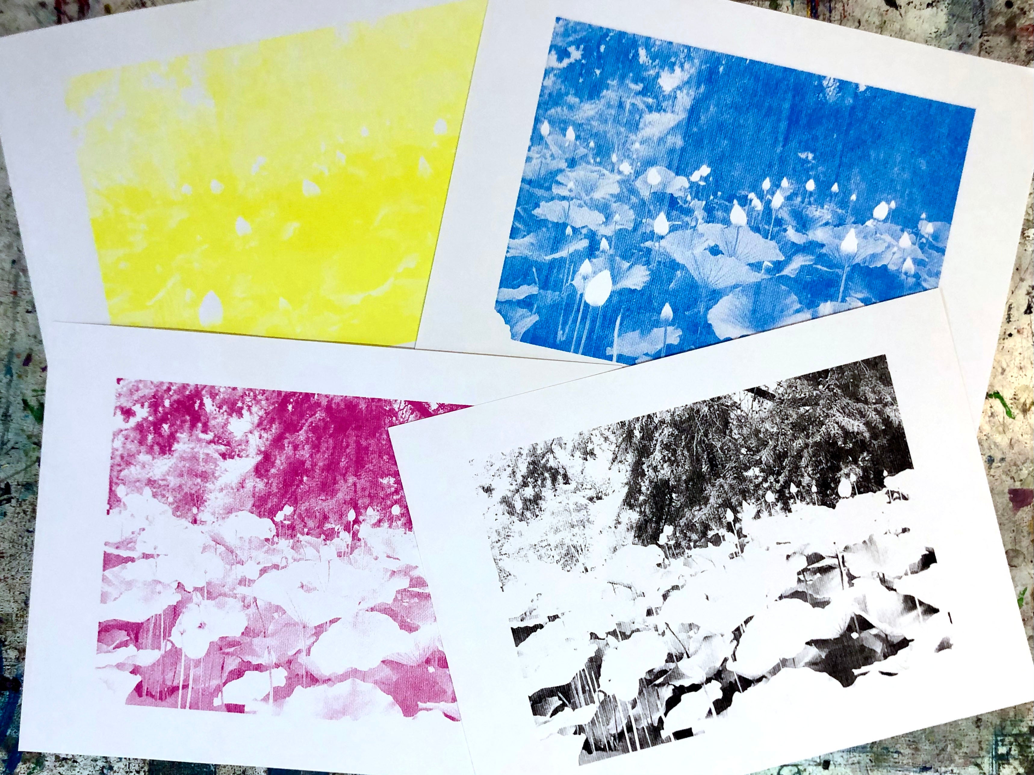 Sip + Make: CMYK Screen Prints with The Arcade