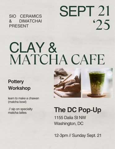 Clay & Matcha Cafe